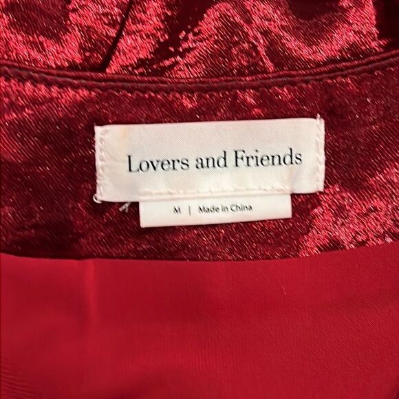 New Lovers and Friends Kelly Top in Wine Red Medium Revolve - Picture 11 of 13